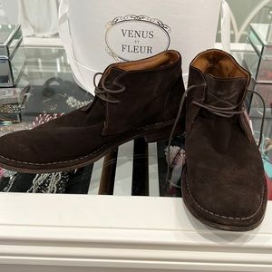 gently used john  varvatos lace up boots
